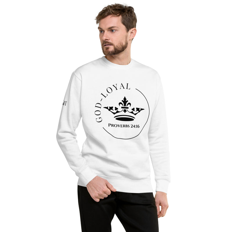 God Loyal (Black) Unisex Premium Sweatshirt