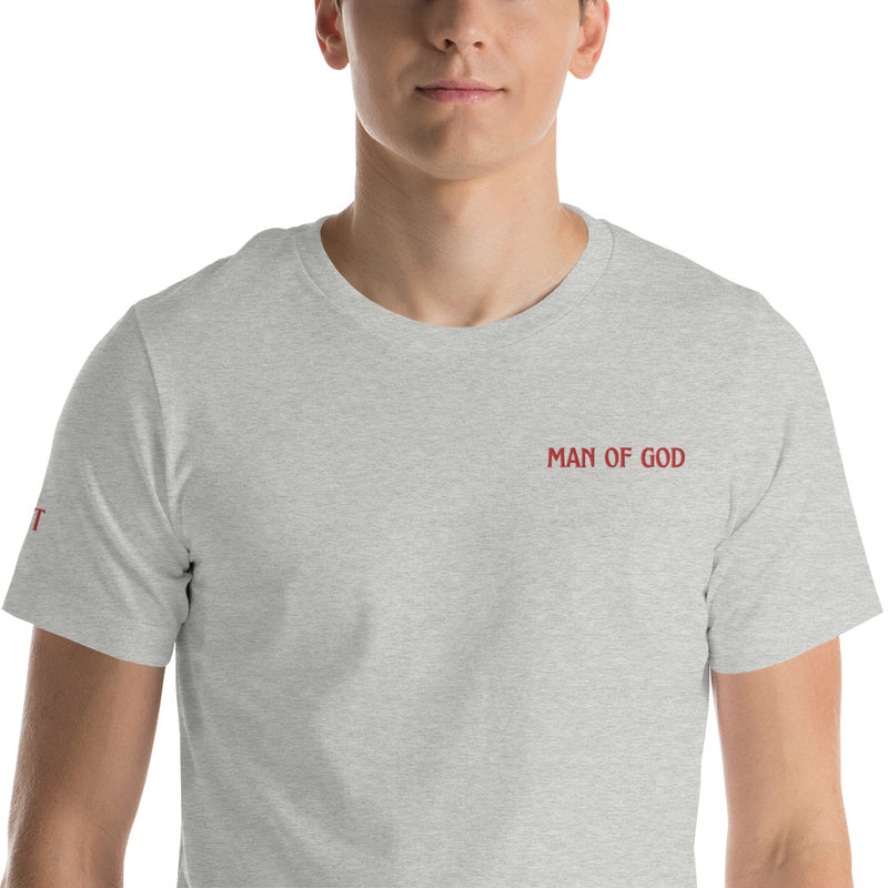 Man of God (Red) Unisex t-shirt