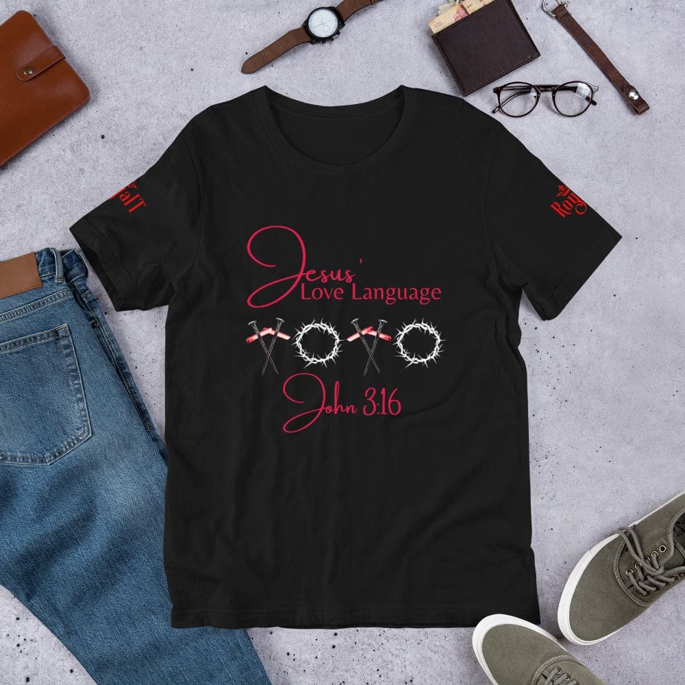 Jesus' Love Language Unisex t-shirt