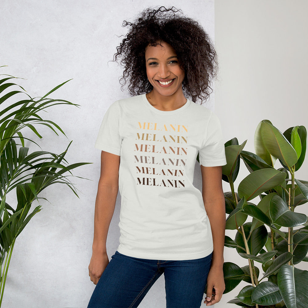 Melanin Unisex t-shirt