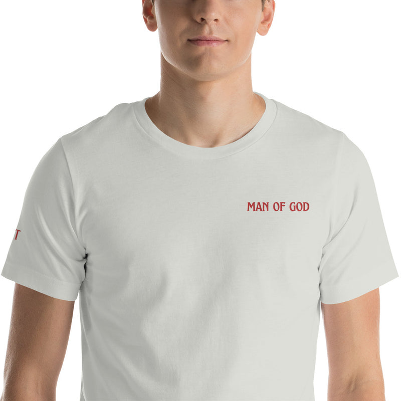 Man of God (Red) Unisex t-shirt