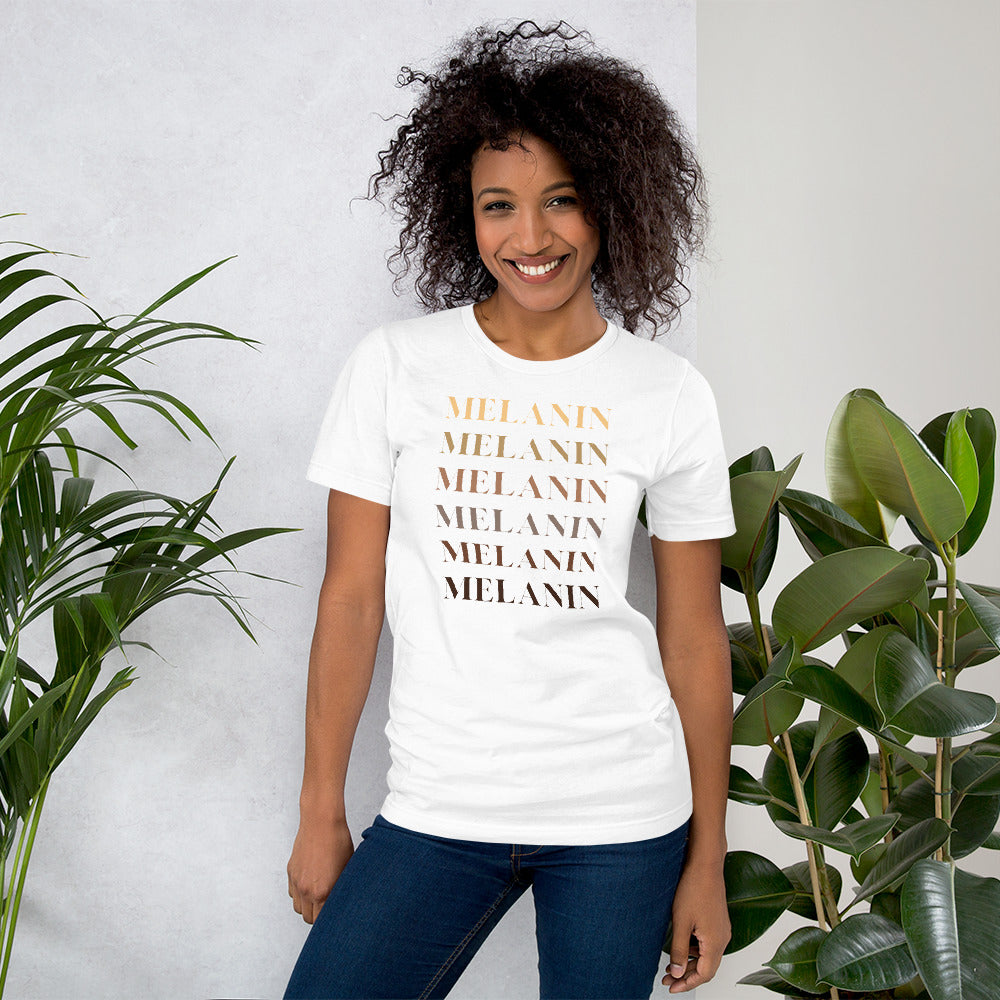 Melanin Unisex t-shirt