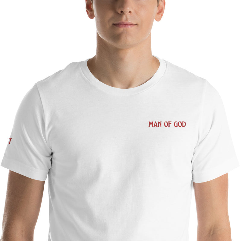 Man of God (Red) Unisex t-shirt