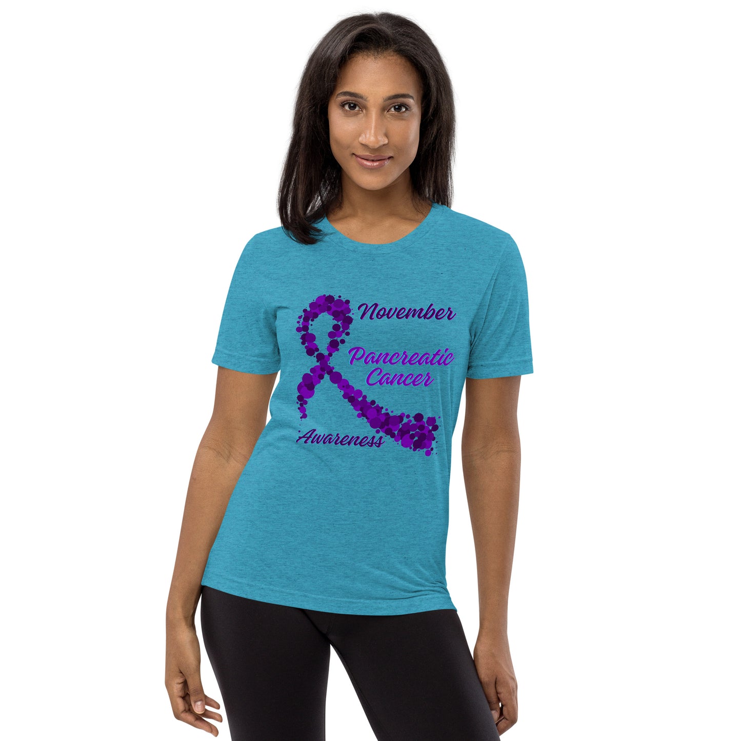 Pancreatic Cancer Short sleeve t-shirt