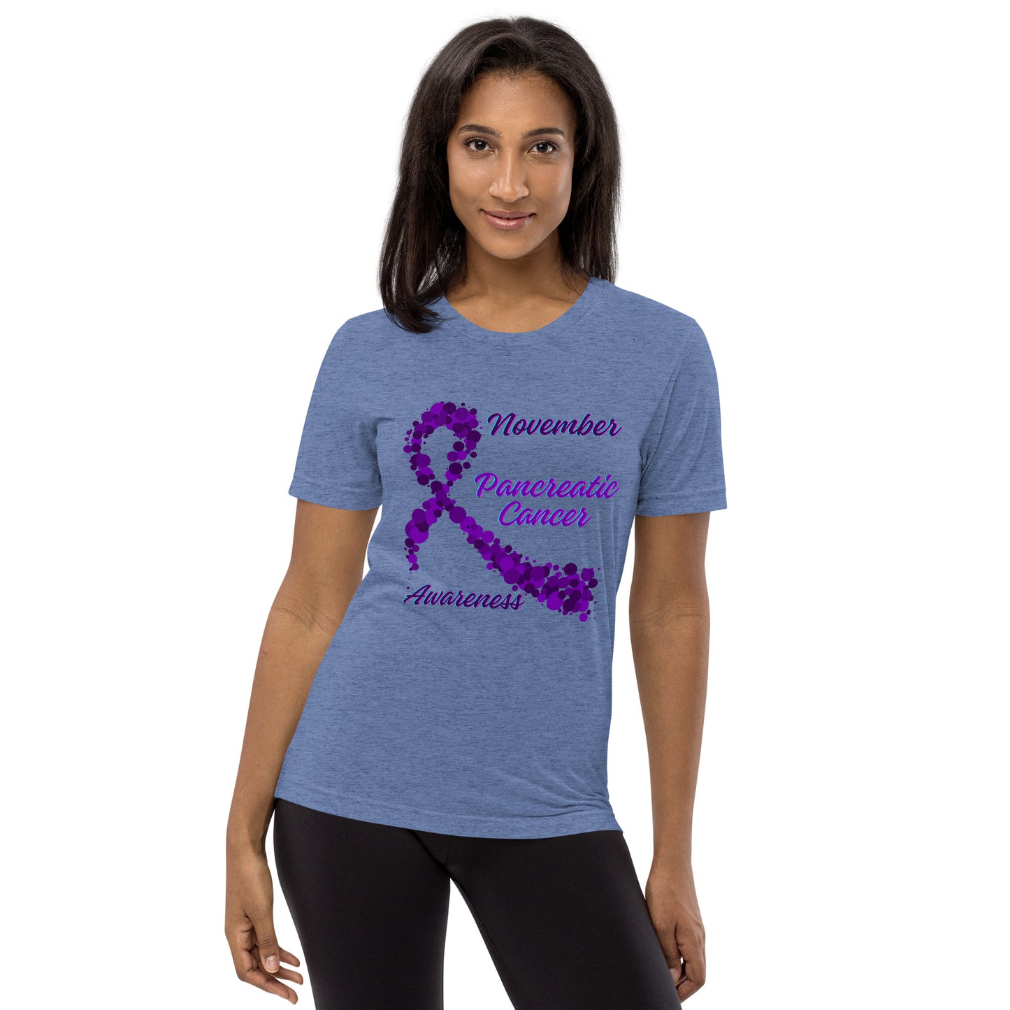 Pancreatic Cancer Short sleeve t-shirt