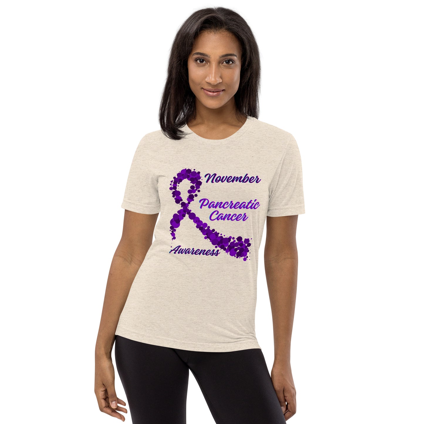 Pancreatic Cancer Short sleeve t-shirt