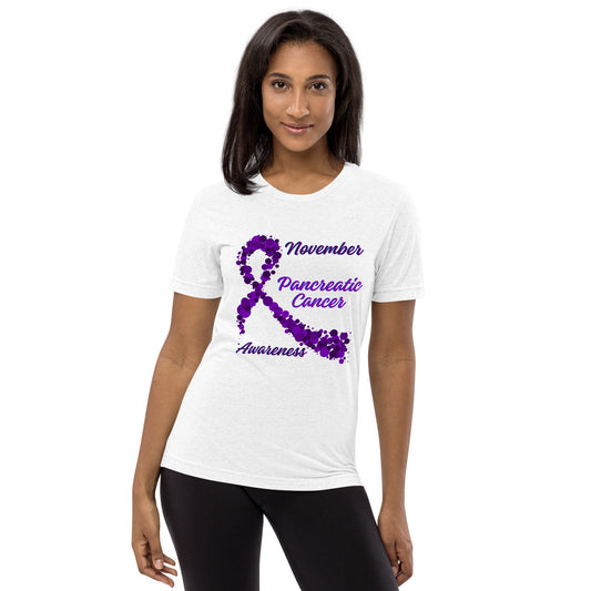 Pancreatic Cancer Short sleeve t-shirt