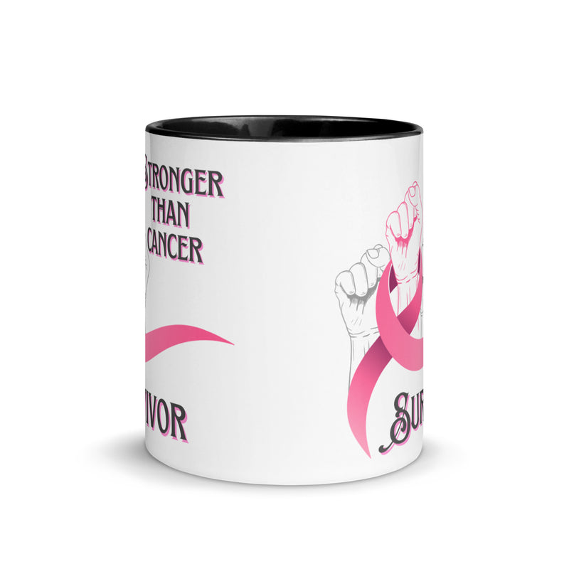 Warrior Cancer Mug with Color Inside