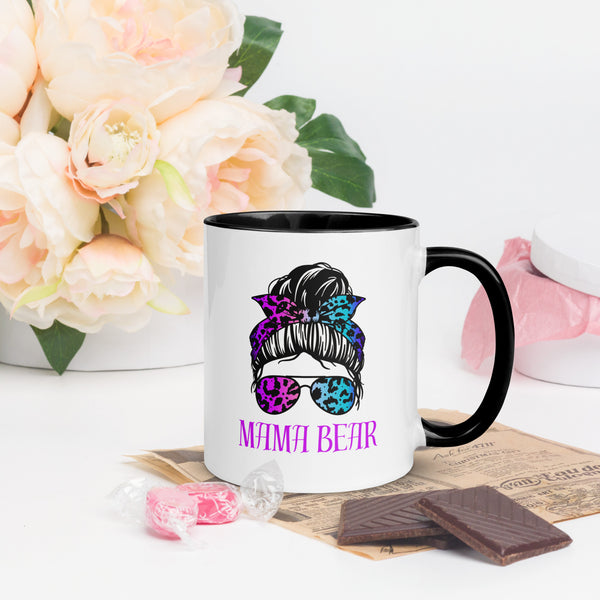 Mama Bear Mug with Color Inside