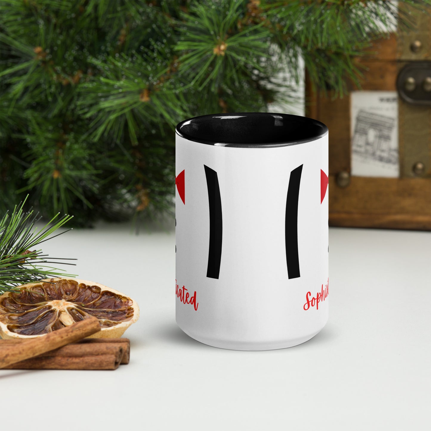 Sophisticated Mug with Color Inside