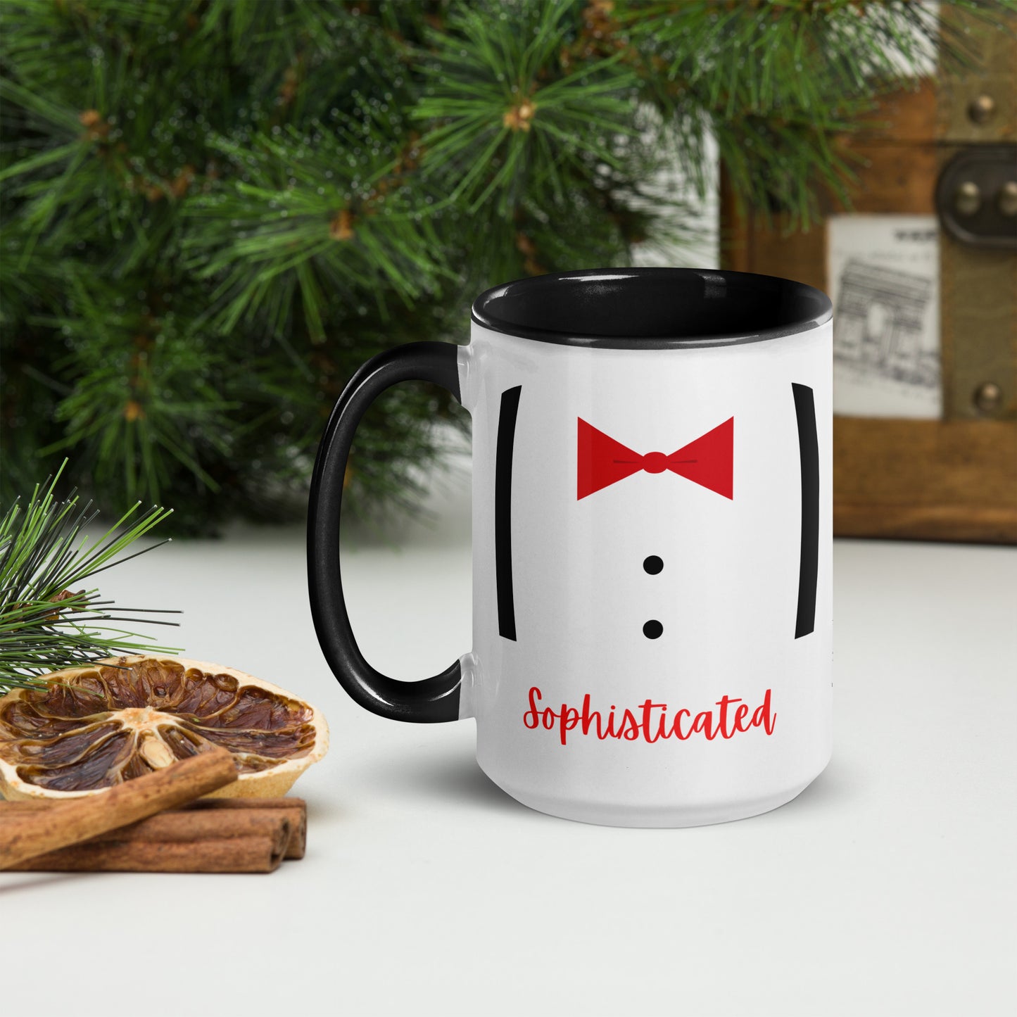 Sophisticated Mug with Color Inside