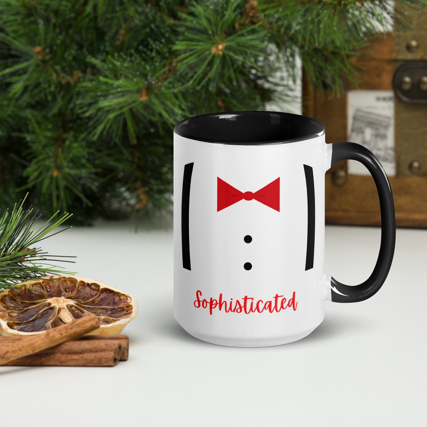Sophisticated Mug with Color Inside