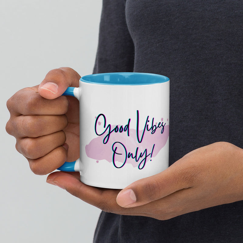 Good Vibes Mug with Color Inside