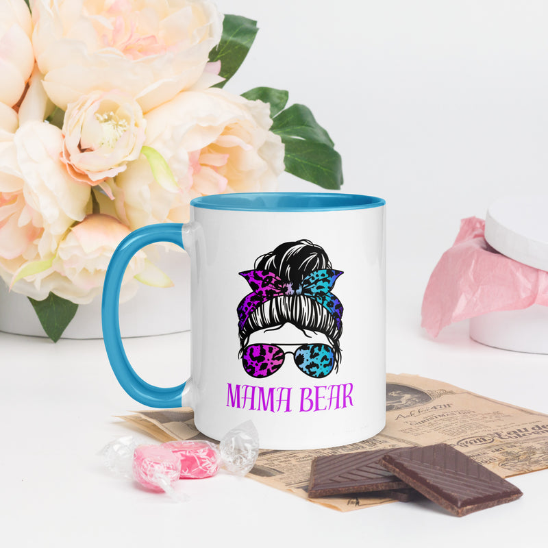 Mama Bear Mug with Color Inside