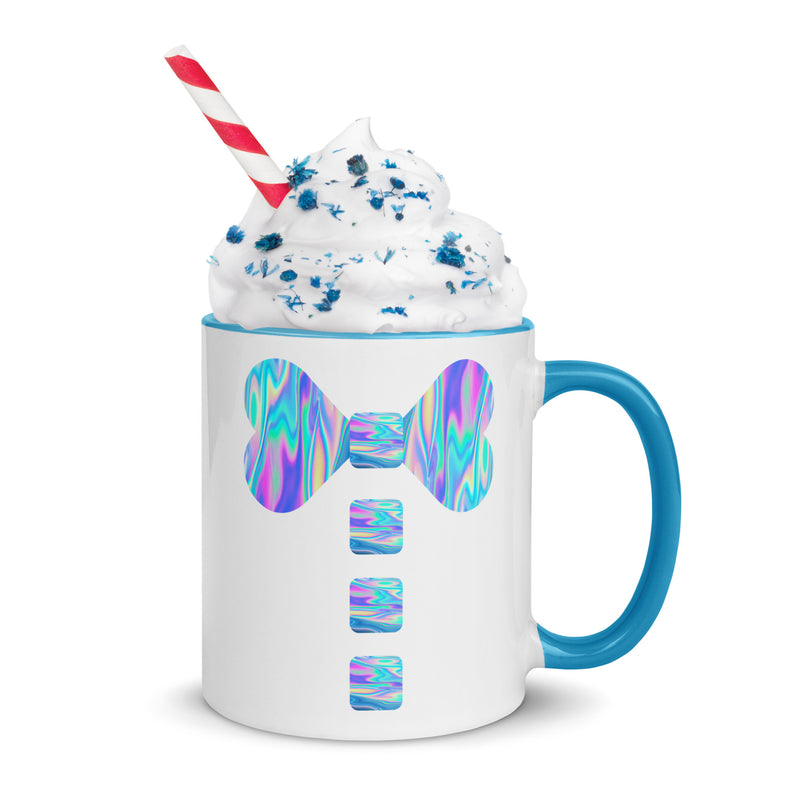 Iridescent Mug with Color Inside