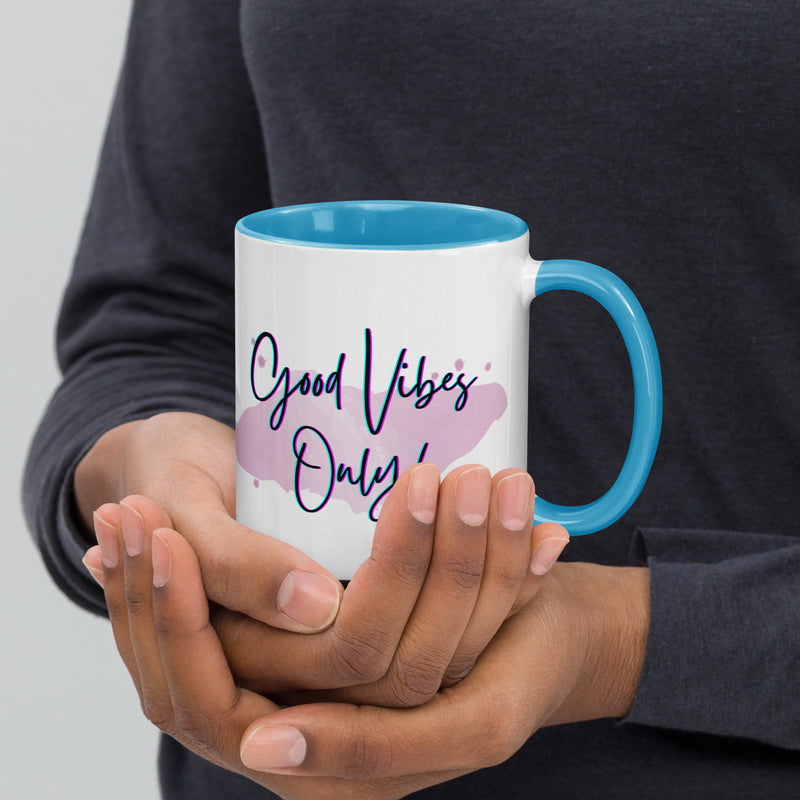 Good Vibes Mug with Color Inside