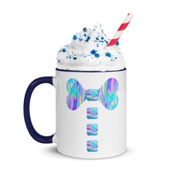 Iridescent Mug with Color Inside