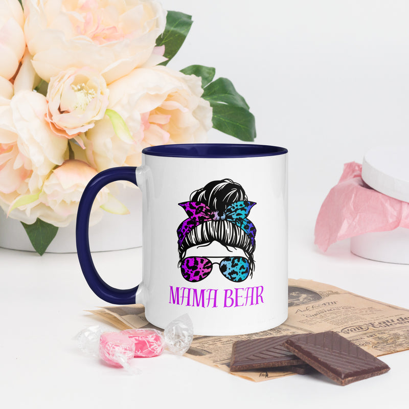 Mama Bear Mug with Color Inside