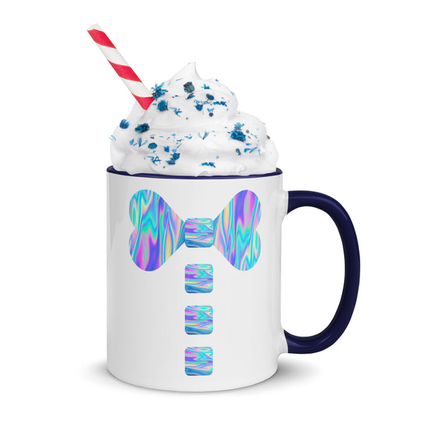 Iridescent Mug with Color Inside