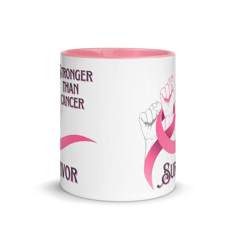 Warrior Cancer Mug with Color Inside