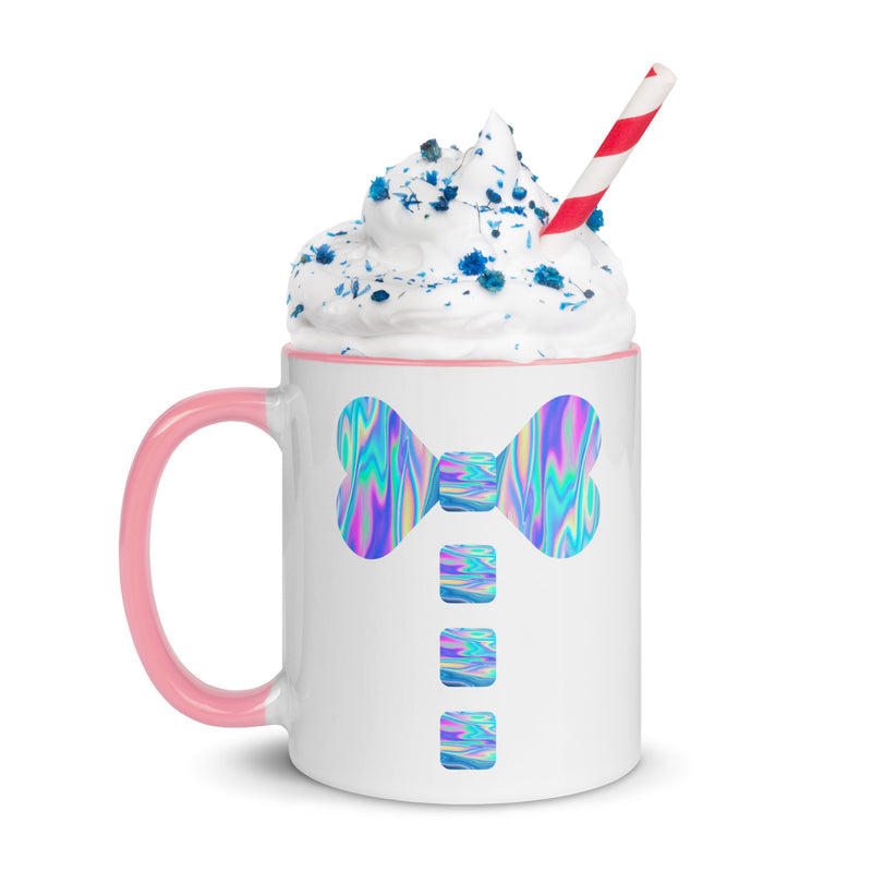 Iridescent Mug with Color Inside