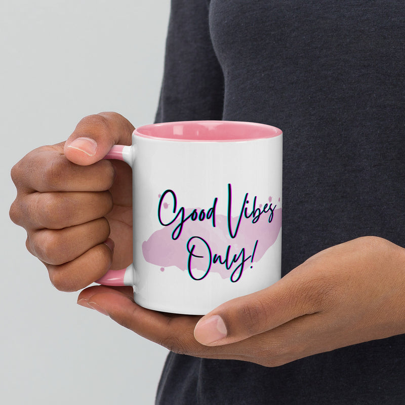 Good Vibes Mug with Color Inside