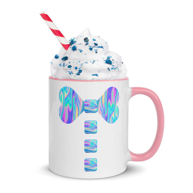 Iridescent Mug with Color Inside