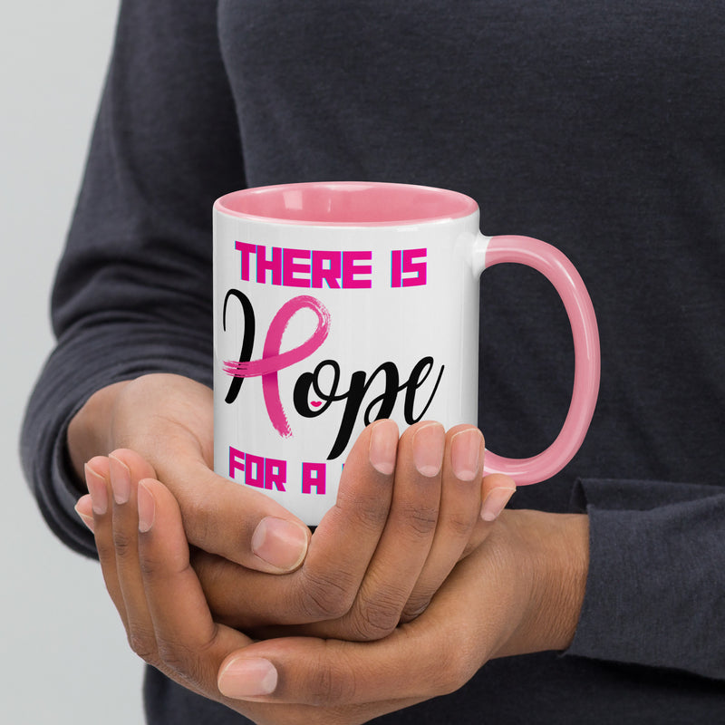 Hope Cancer Mug with Color Inside