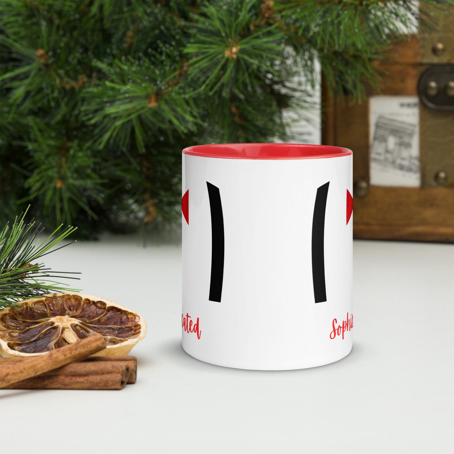 Sophisticated Mug with Color Inside