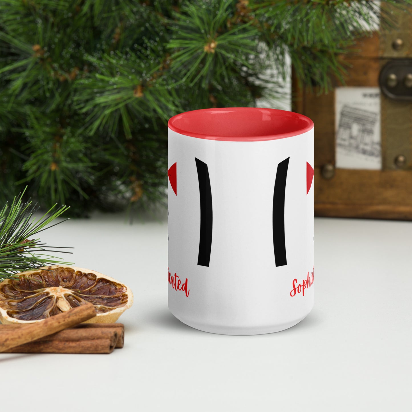 Sophisticated Mug with Color Inside
