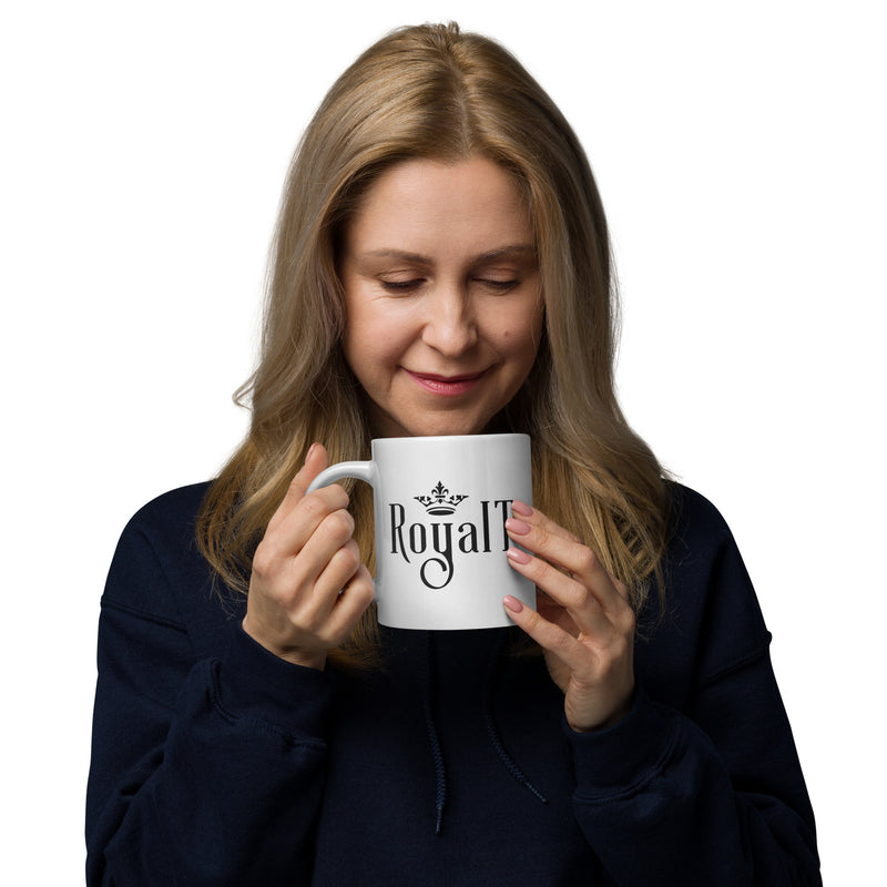 RoyalT White glossy mug