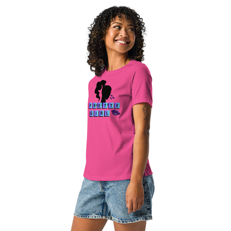 Pretty Girl Women's Relaxed T-Shirt