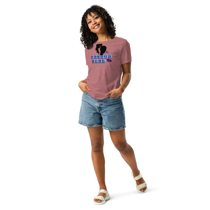 Pretty Girl Women's Relaxed T-Shirt