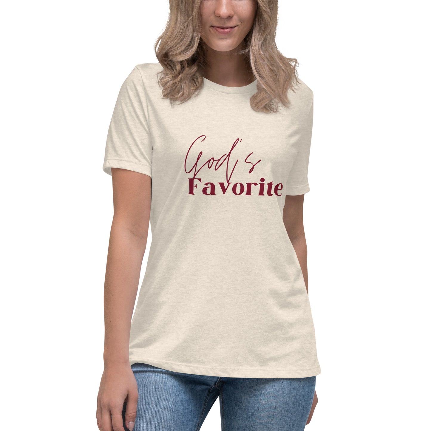 God's Favorite Women's Relaxed T-Shirt