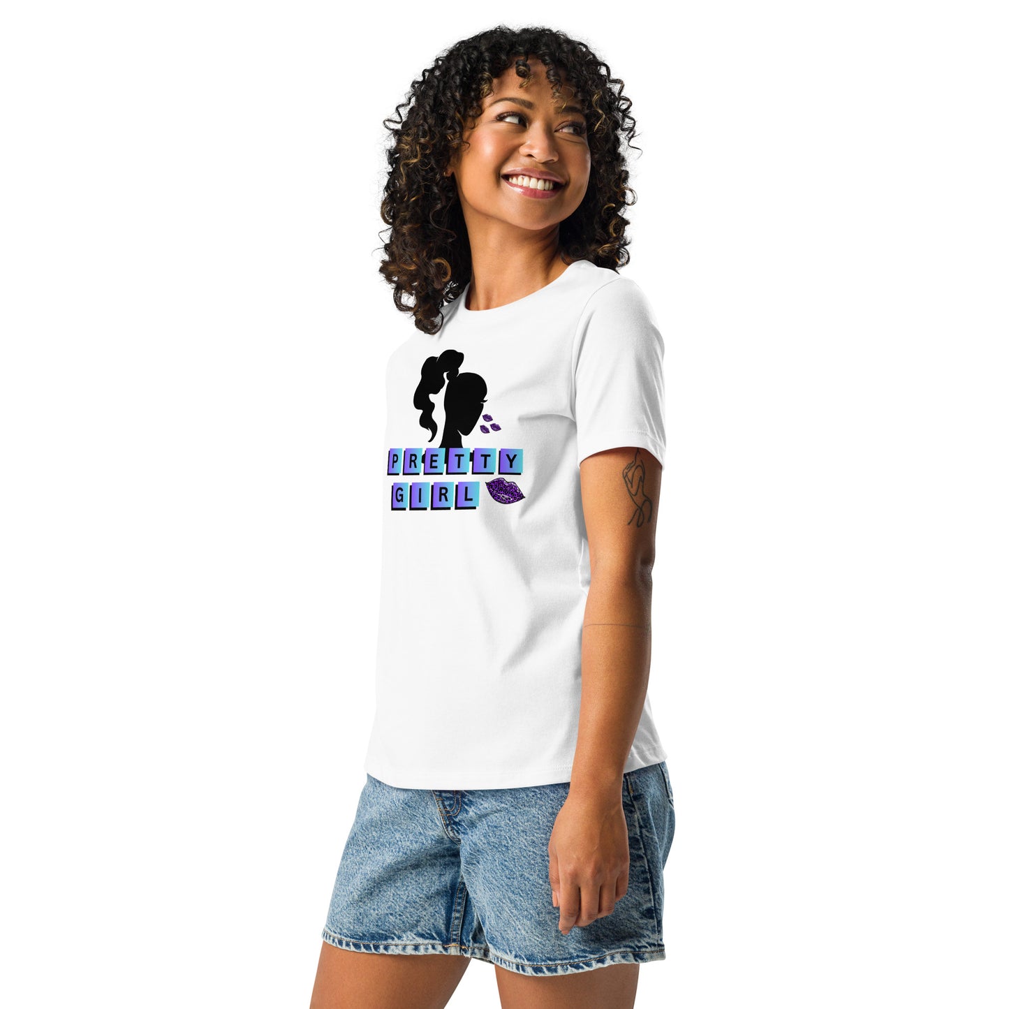 Pretty Girl Women's Relaxed T-Shirt