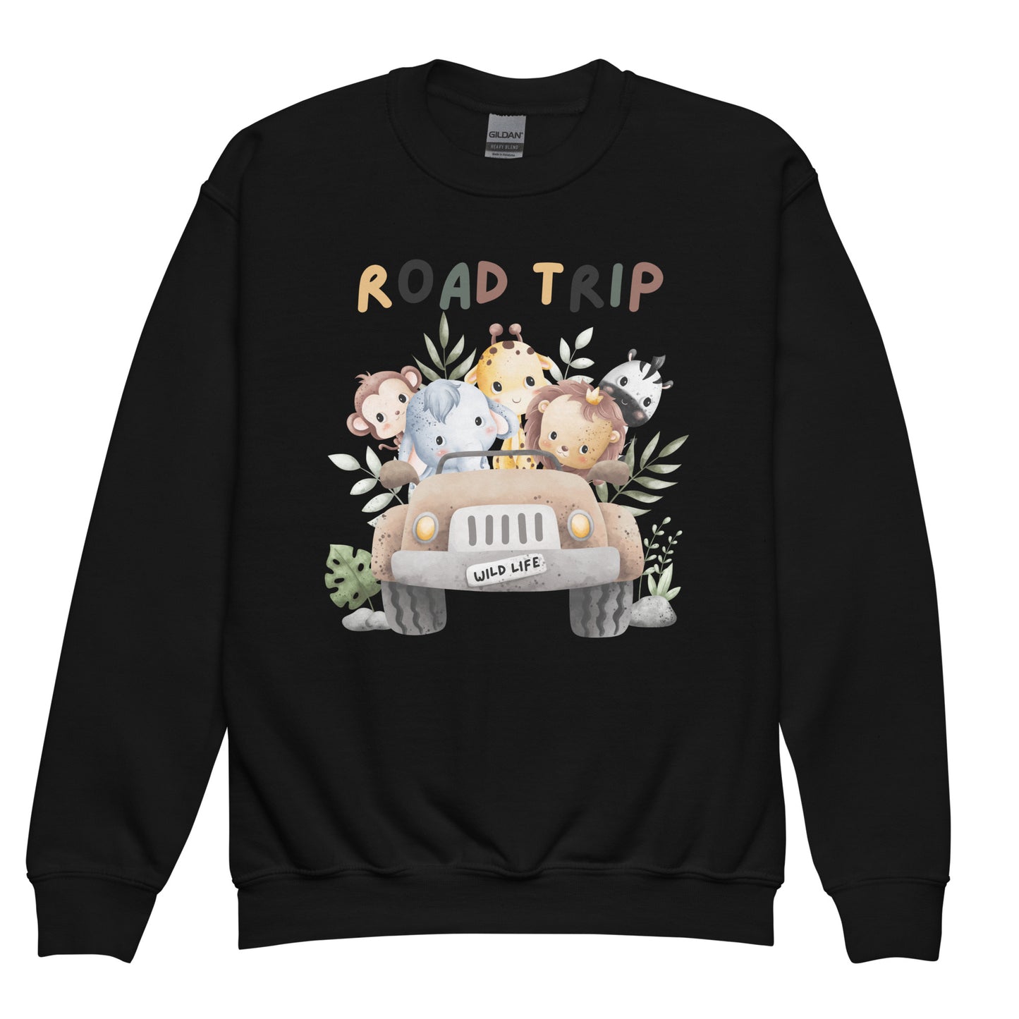 Zoo Animal Youth crewneck sweatshirt