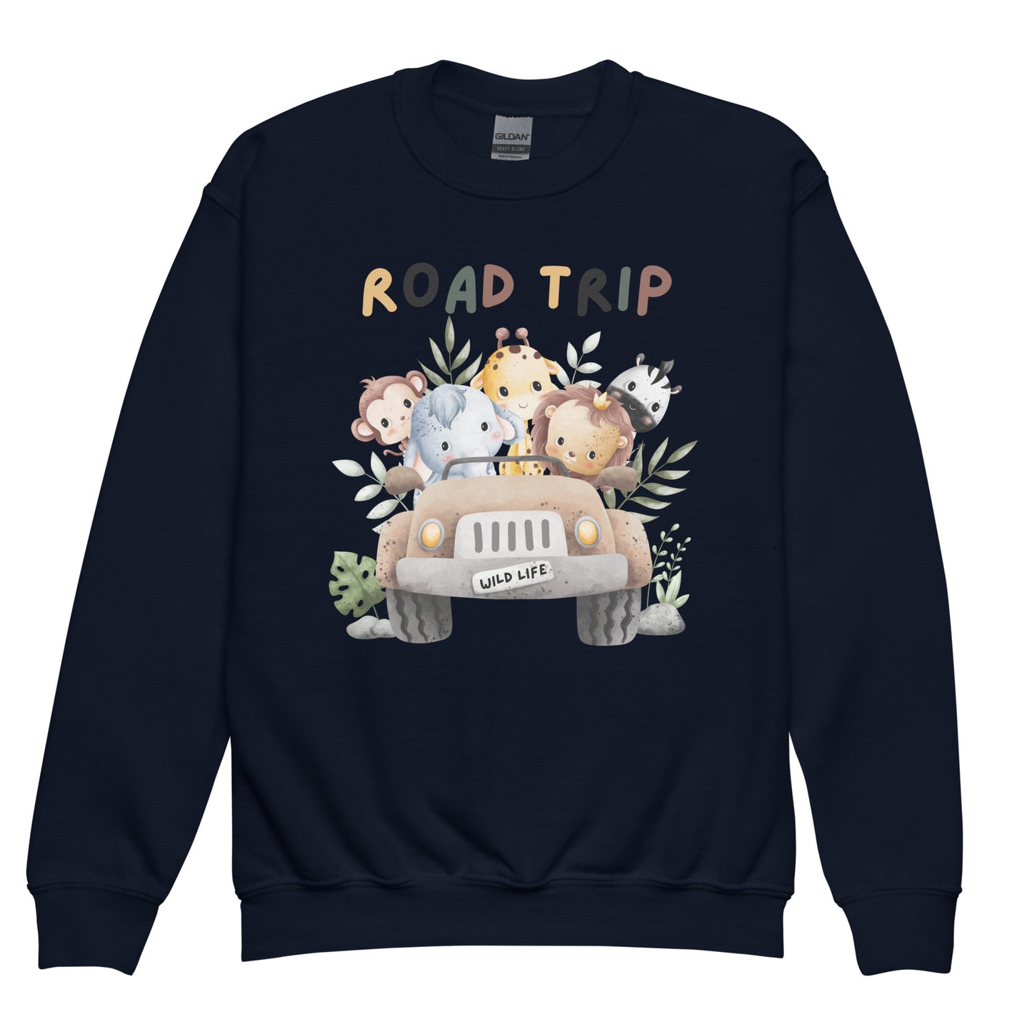 Zoo Animal Youth crewneck sweatshirt
