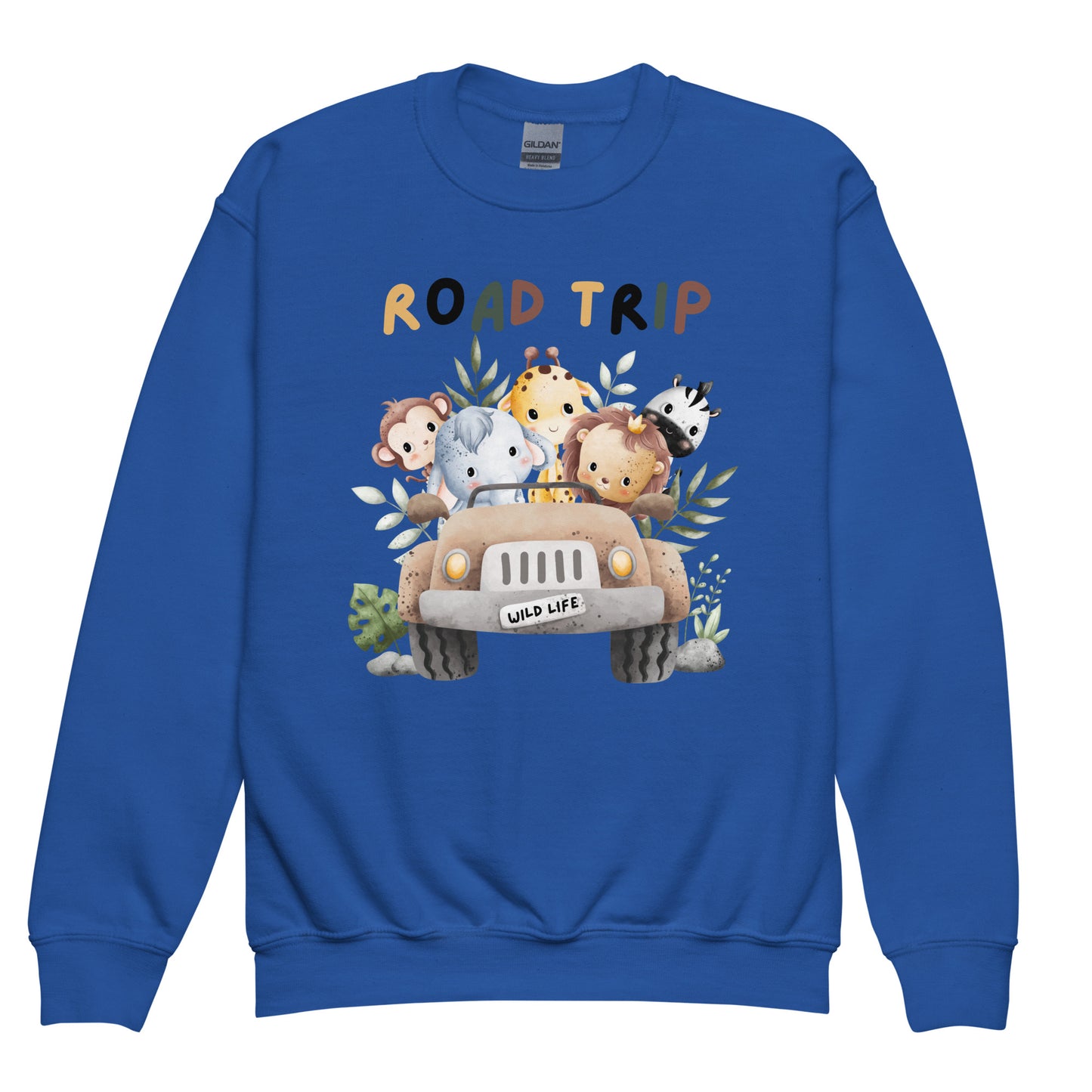 Zoo Animal Youth crewneck sweatshirt