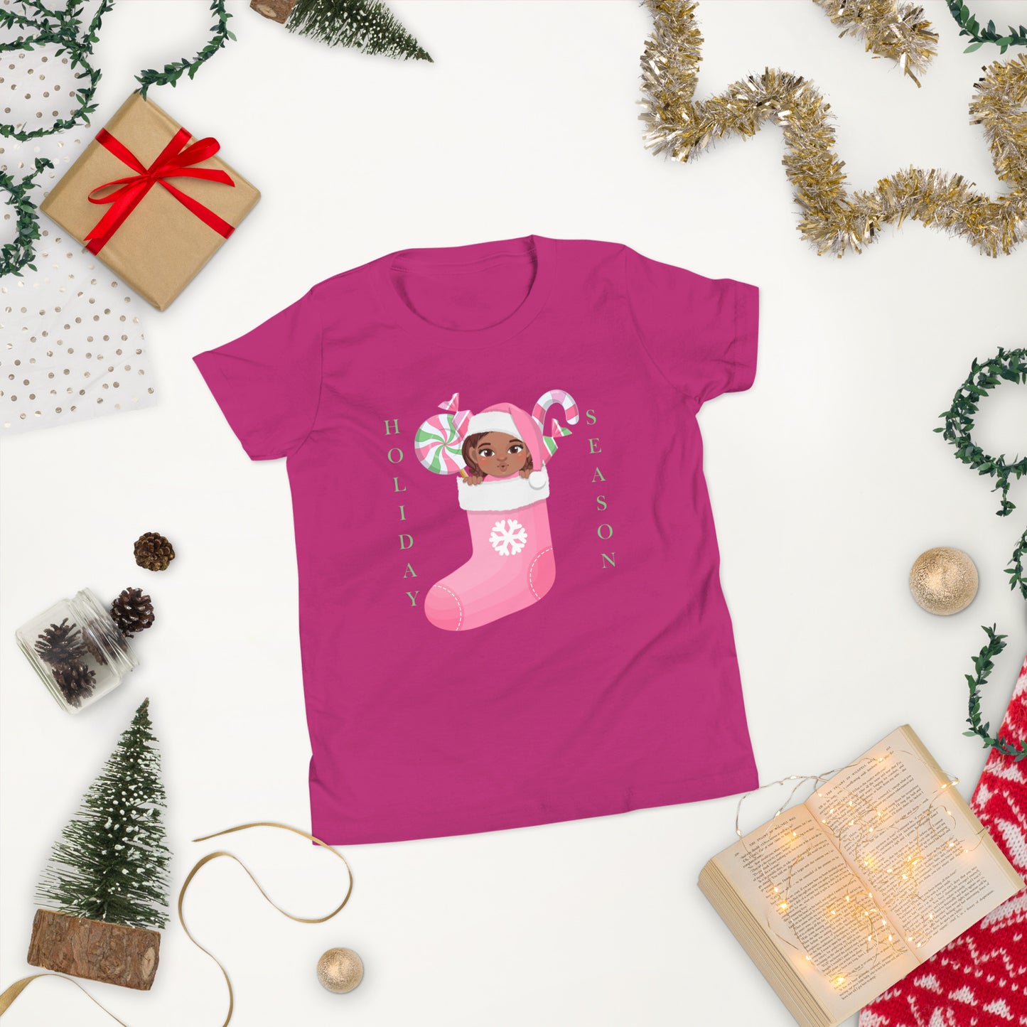 Holiday Season Youth Short Sleeve T-Shirt