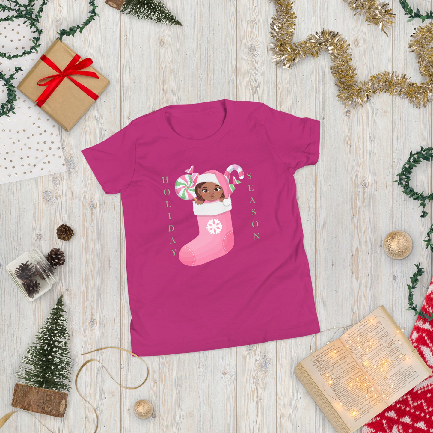 Holiday Season Youth Short Sleeve T-Shirt