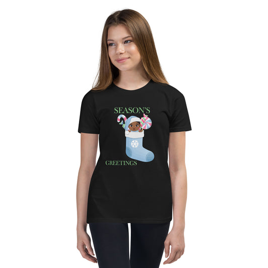 Season's Greetings Youth Short Sleeve T-Shirt