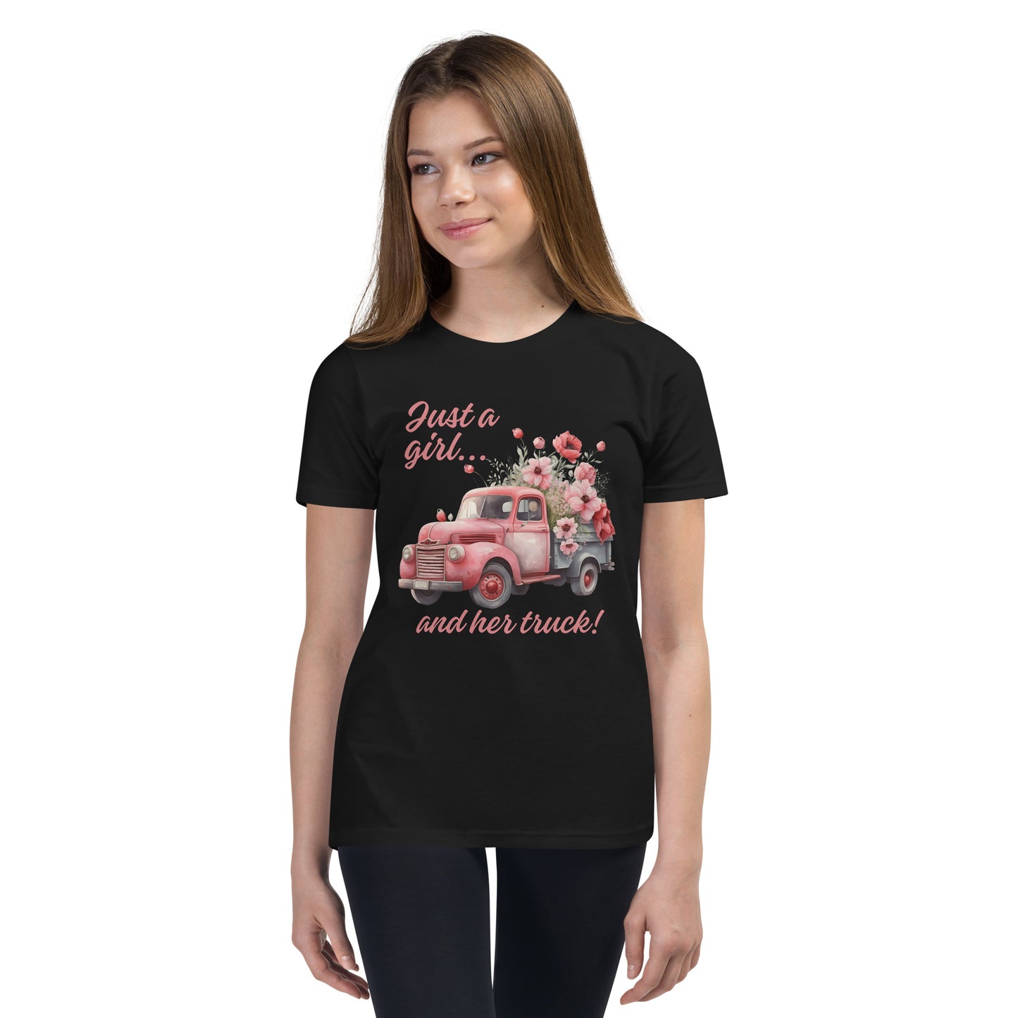 Just a Girl Youth Short Sleeve T-Shirt
