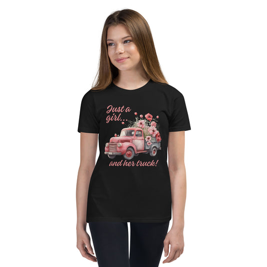 Just a Girl Youth Short Sleeve T-Shirt