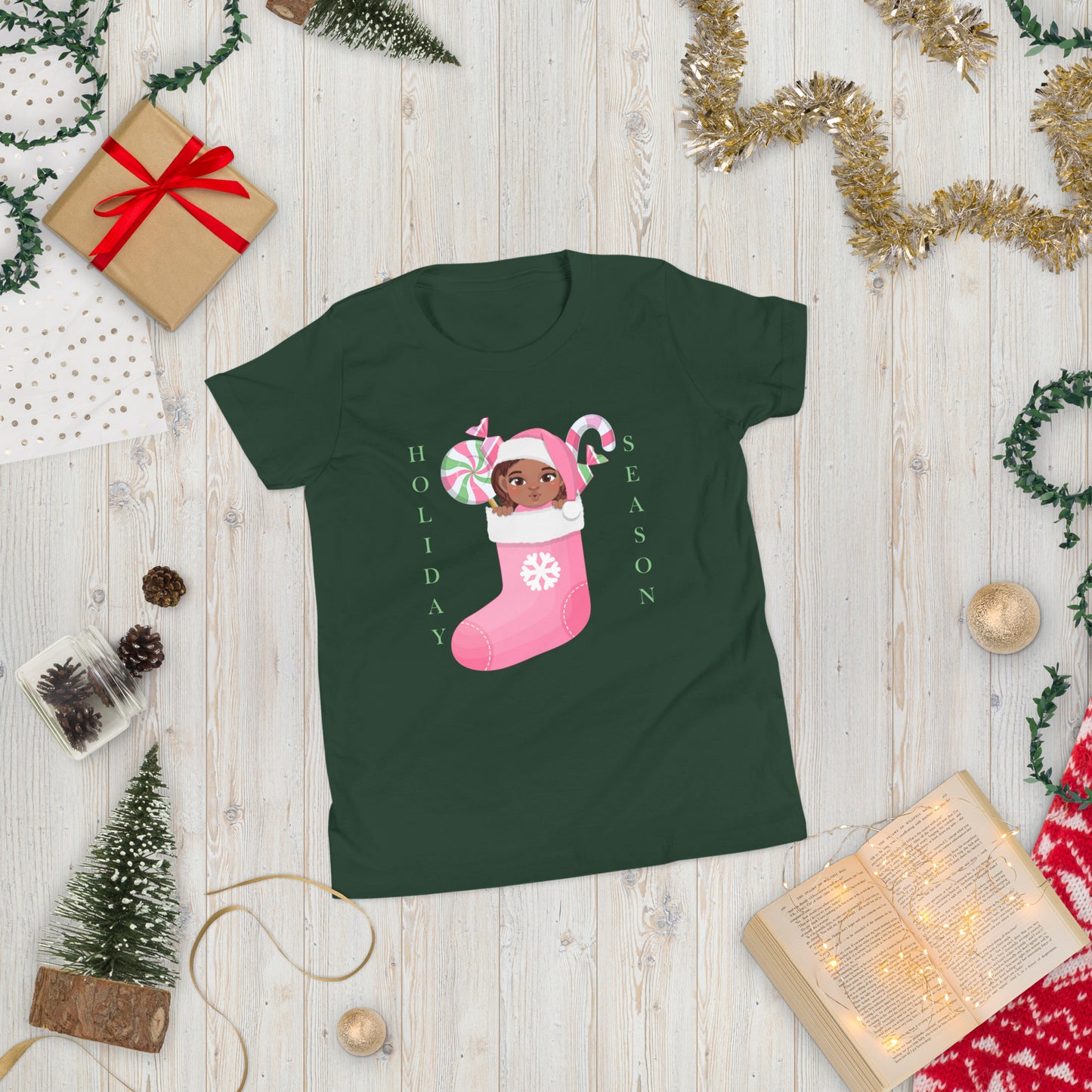 Holiday Season Youth Short Sleeve T-Shirt