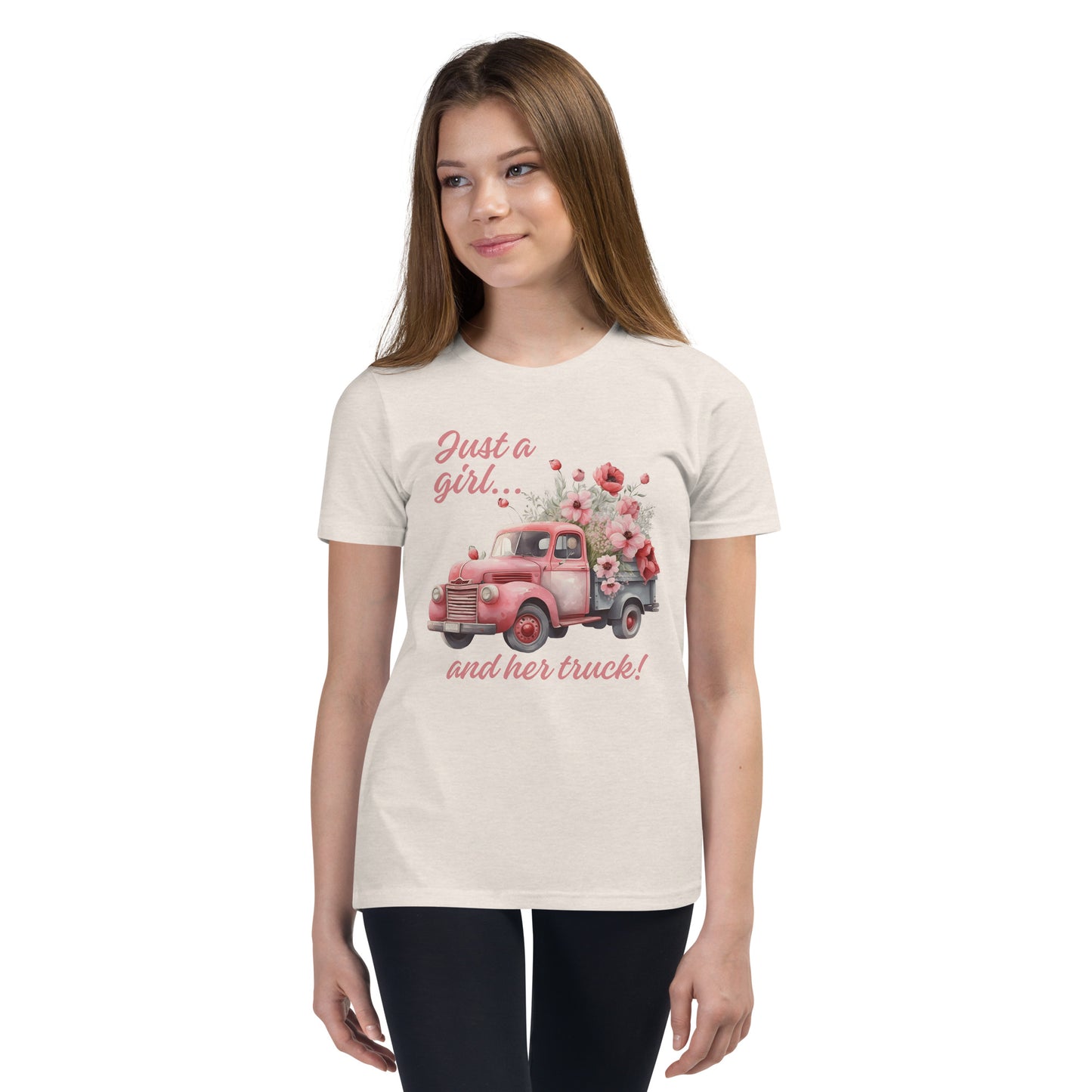 Just a Girl Youth Short Sleeve T-Shirt