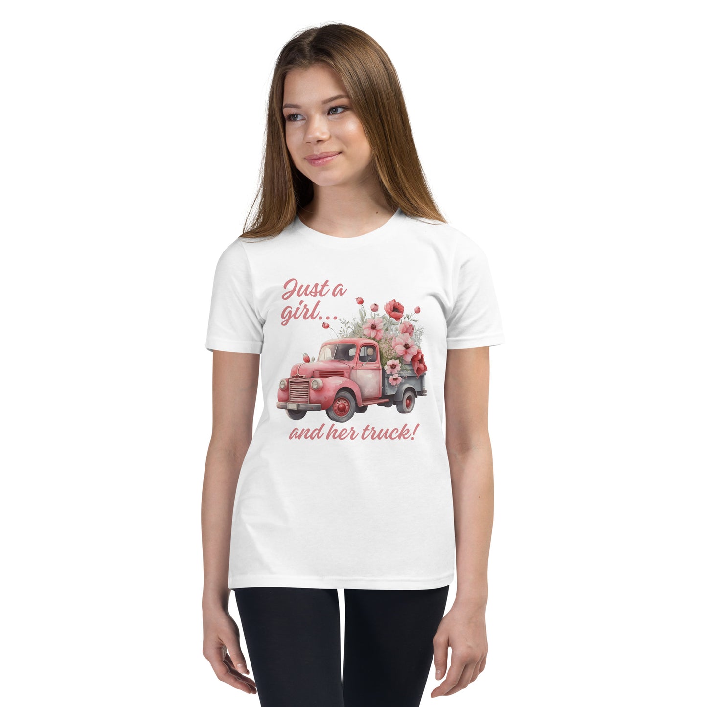 Just a Girl Youth Short Sleeve T-Shirt